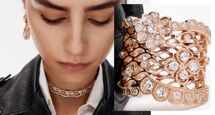 蕾絲也可成為珠寶？Dior Joaillerie 2025 年全新 Couture Dior 系列給你答案