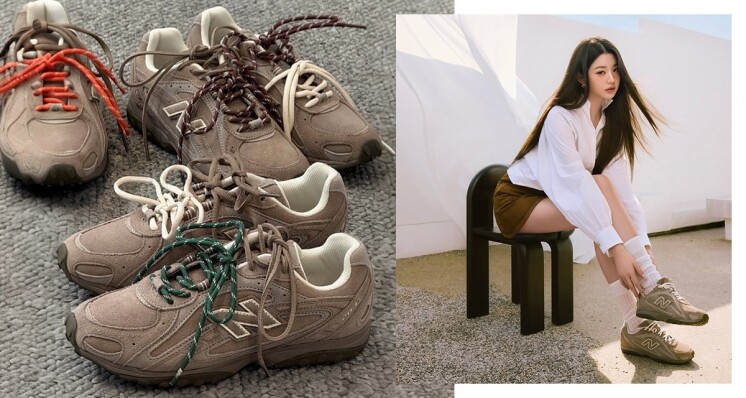 「平替版」Miu Miu 波鞋大熱？New Balance 204L 全新復古薄底鞋款，張員瑛搶先穿上
