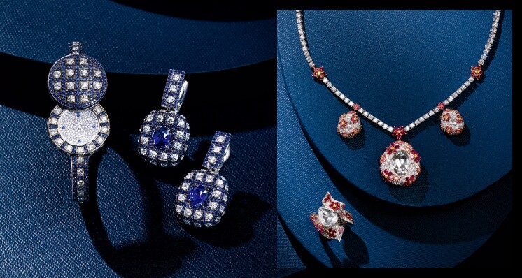 Dior 以印花、格紋幻化成的立體高級珠寶