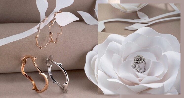 Dior 高級珠寶打造不一樣的玫塊花園