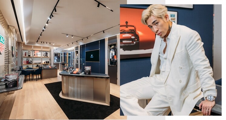 TAG Heuer 中環全新概念店 Tyson Yoshi