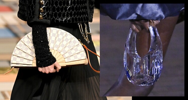Bottega Veneta 購物袋、Coperni 水晶...... 越怪越可愛，盤點 2025 天橋上最創意的手袋設計！