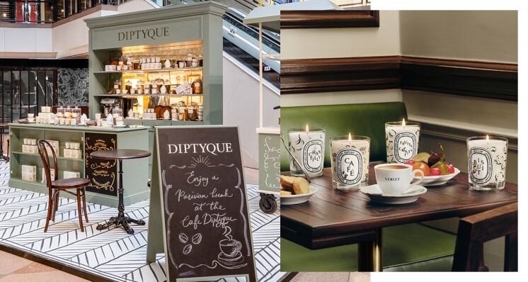 美味與香氣兼備的法式浪漫！期間限定店體驗 Diptyque 與巴黎咖啡店聯乘之美食香氛蠟燭！