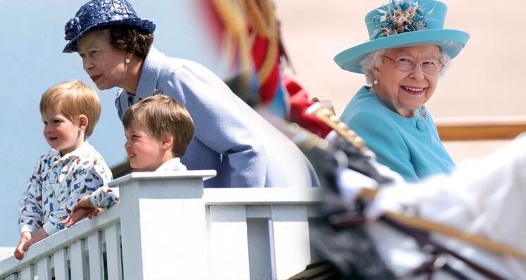 放下女皇權仗，原來英女皇是個和靄的嫲嫲！英女皇與孫兒們的溫馨互動