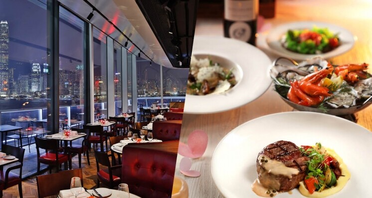 2019 情人節浪漫餐廳推薦，維港絕色靚景高空臨海餐廳豪嘆情人節晚餐。