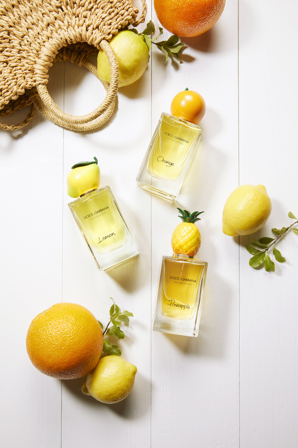 Dolce&Gabbana Beauty Fruit Collection Orange 淡香水、Lemon 淡香水及Pineapple 淡香水
