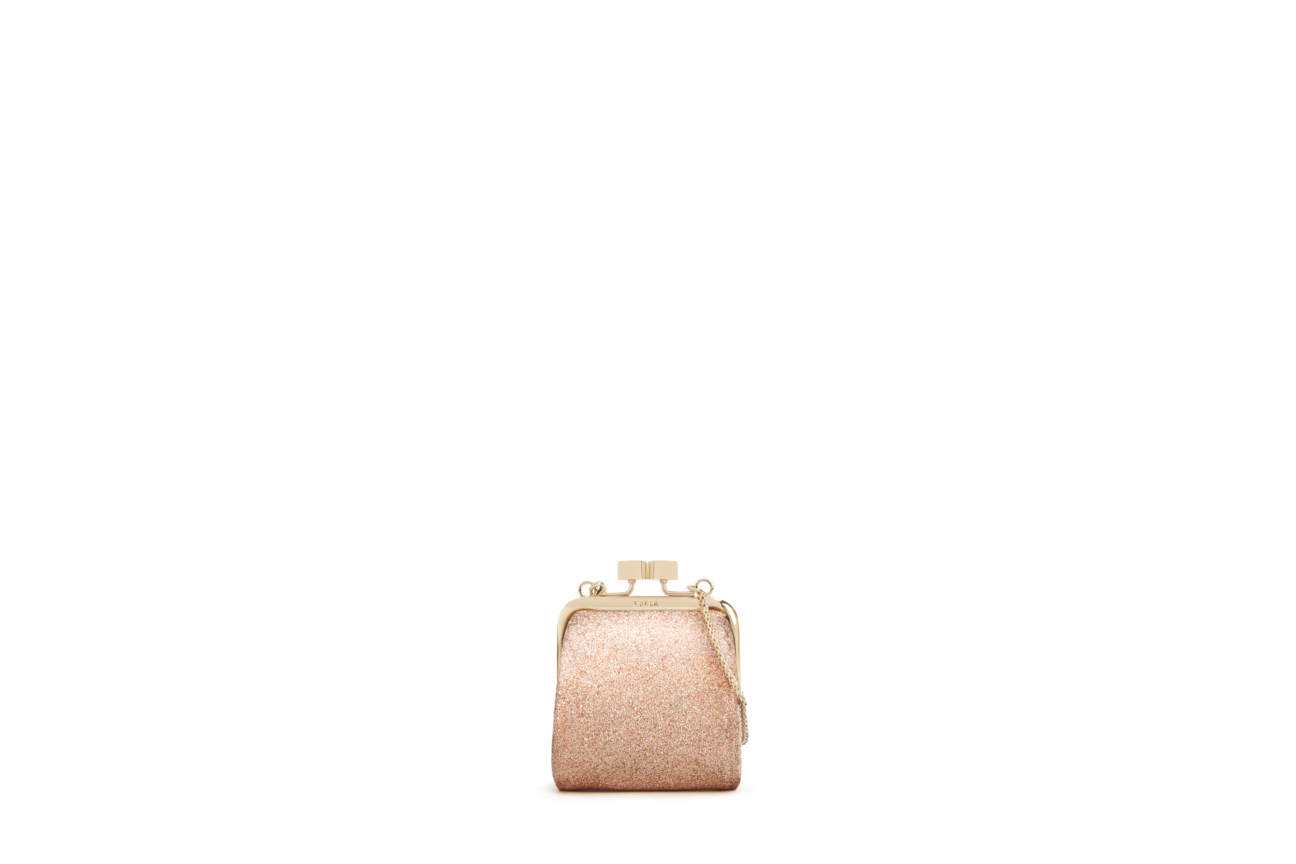 FURLA 1927 金色迷你 Airpod Case