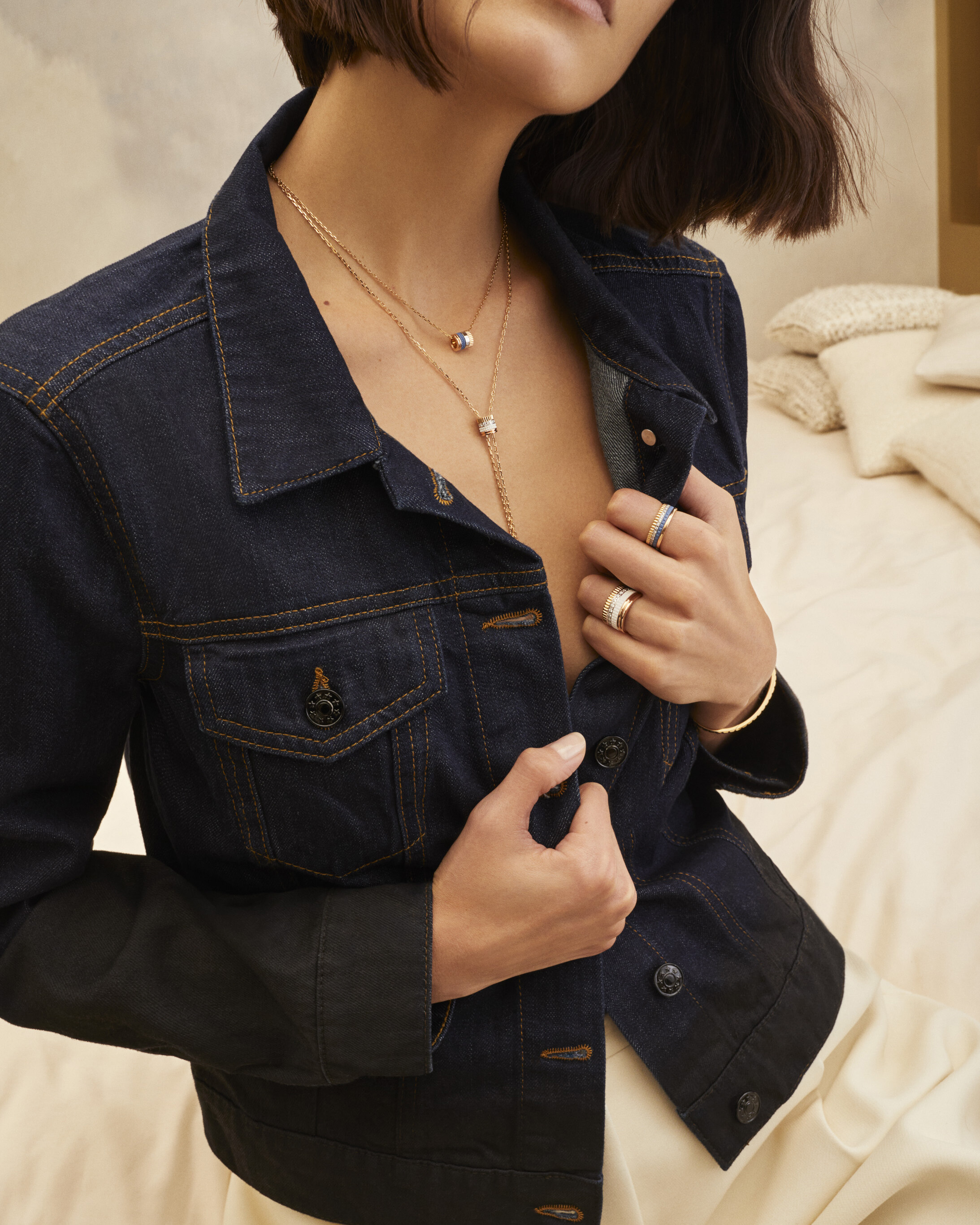 Boucheron Quatre Blue 系列吊墜項鍊 Boucheron Quatre Blue 系列吊墜項鍊