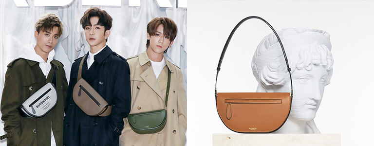 全城熱搶斷貨款手袋！Burberry Olympia 手袋期間限定店登陸香港， 姜濤、Anson Lo、AK 同款手袋