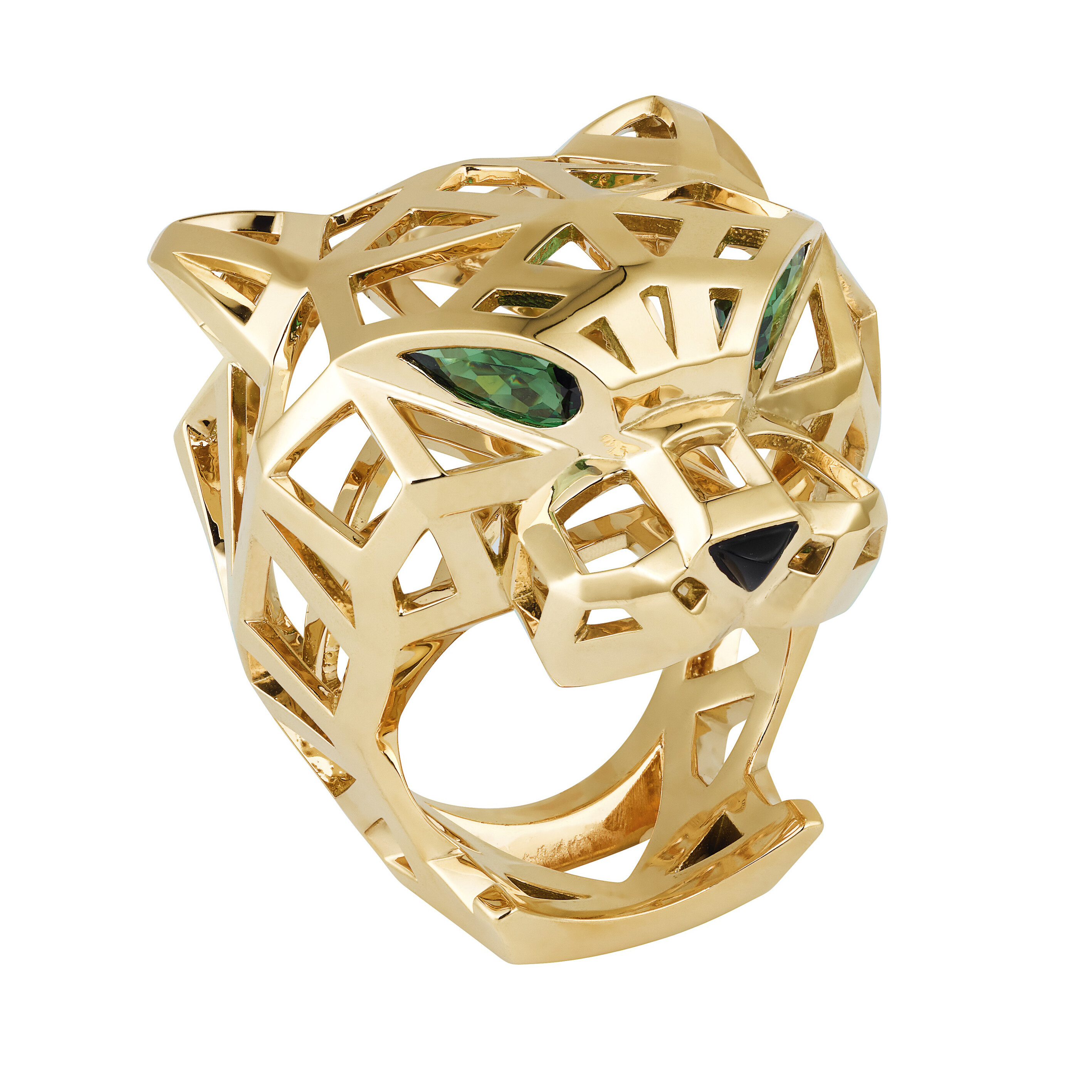 4. 豹頭 Panthère de Cartier 戒指