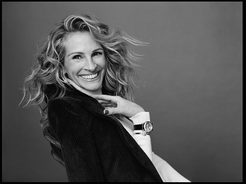 Julia Roberts 分享對 Happy Sport 腕錶感受