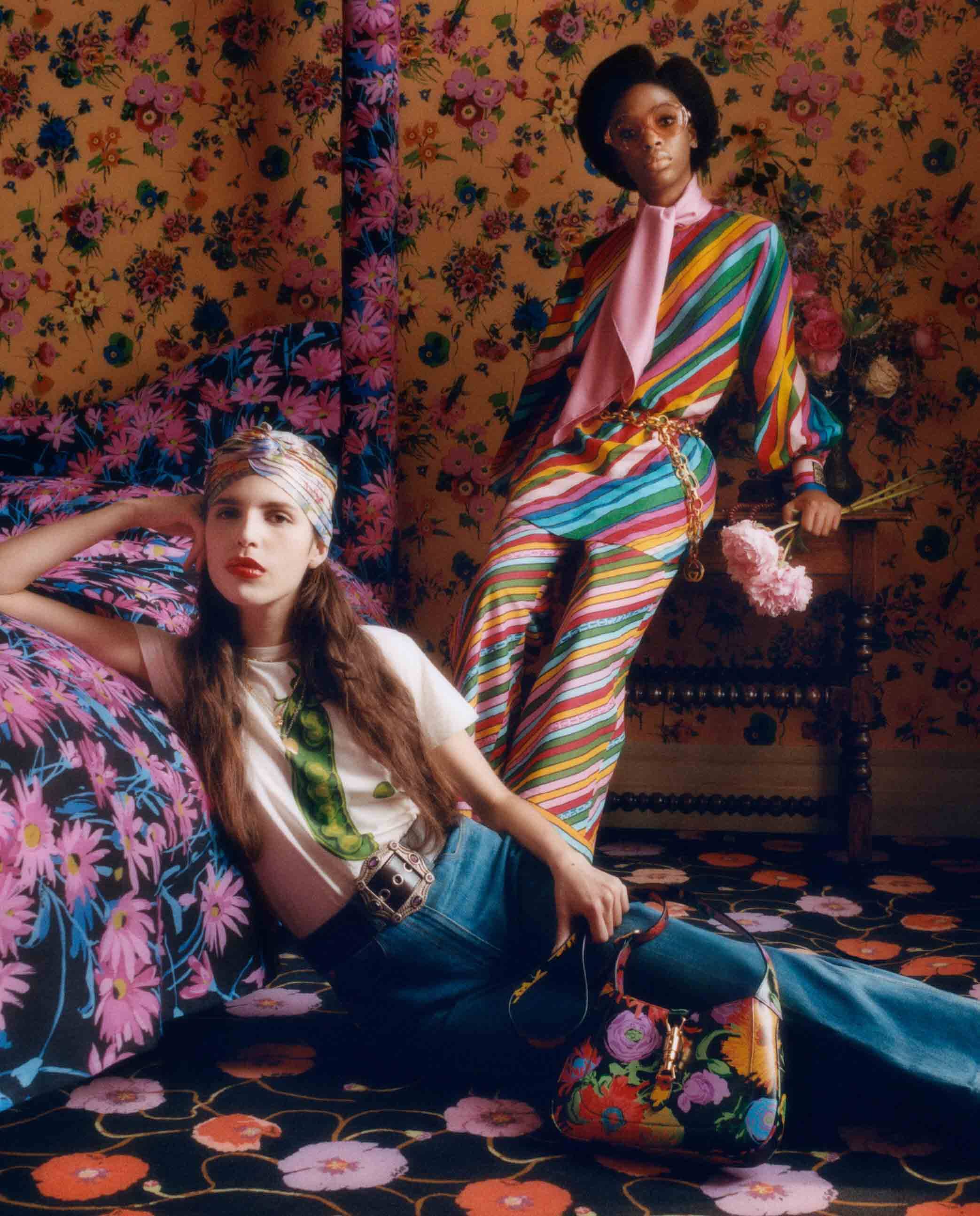 Ken Scott 別樹一幟的浪漫花卉風格與 Alessandro Michele 為 Gucci 塑造的古典唯美氛圍非常匹配