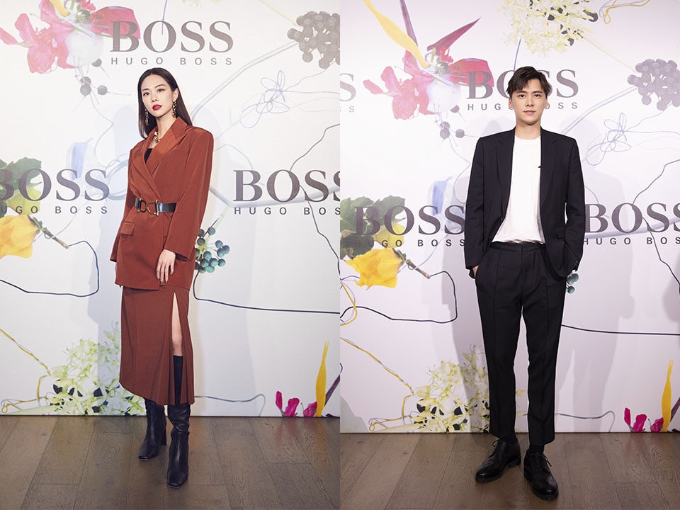 同一時間 BOSS 同步在上海舉辦了一場晚宴活動 同一時間 BOSS 同步在上海舉辦了一場晚宴活動