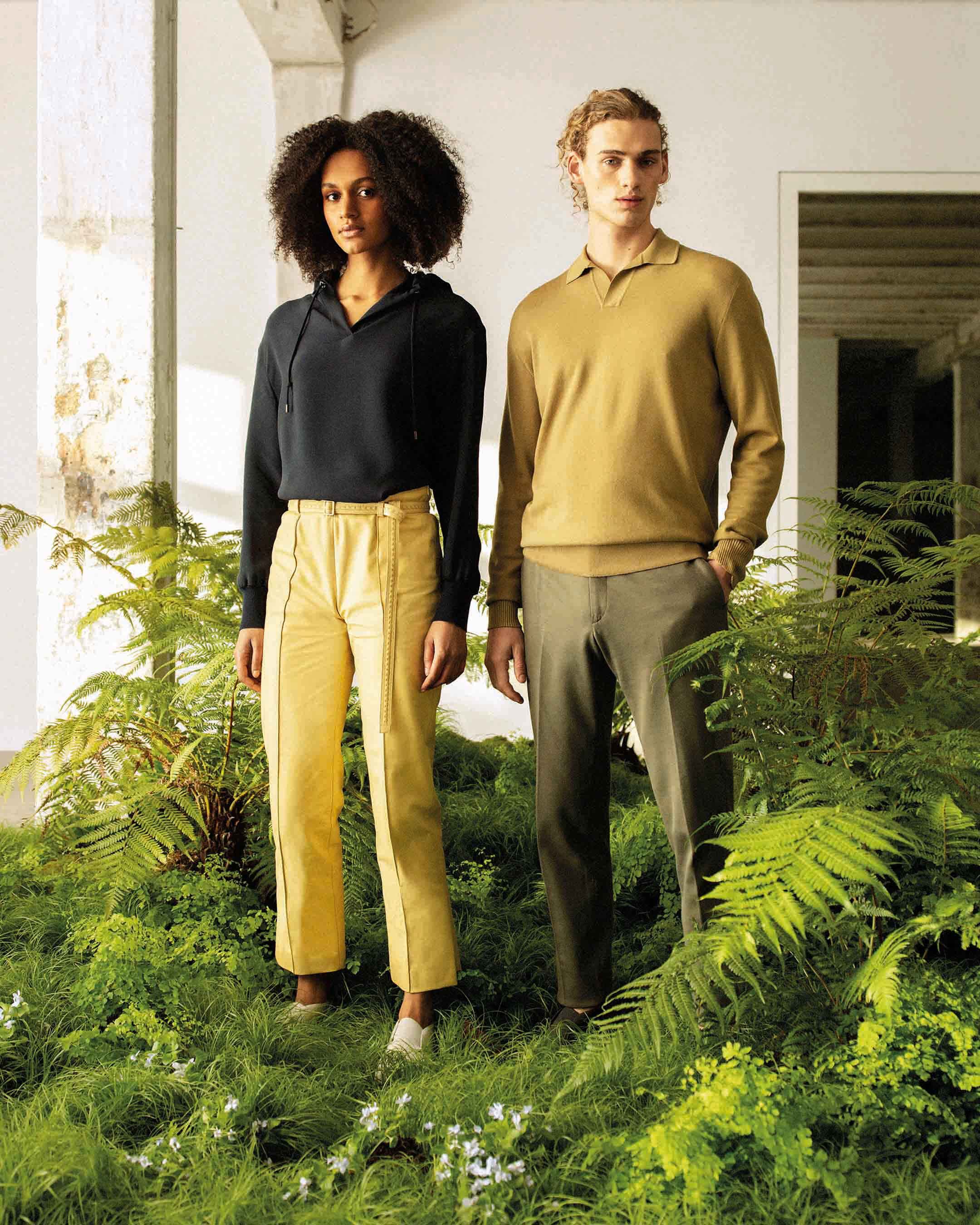 Loro Piana 更邀請了 Mary Lennox Studio 的花藝暨佈景設計師 Ruby Barber