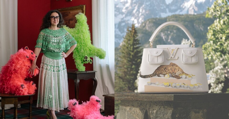 Louis Vuitton Capucines x 意大利藝術家 Paola Pivi Louis Vuitton Capucines x 意大利藝術家 Paola Pivi