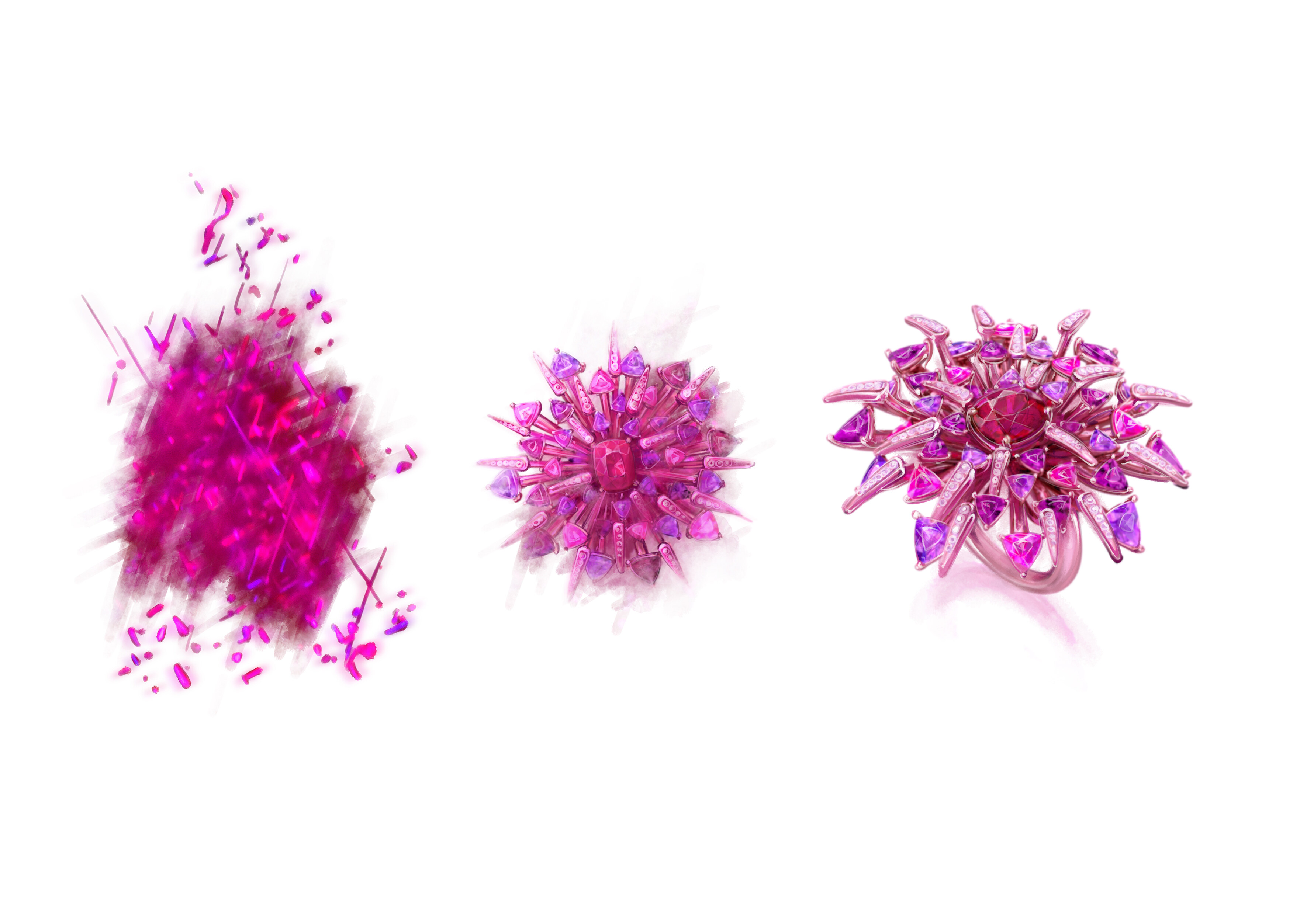 Gübelin 源於紅寶石的瑰麗光芒