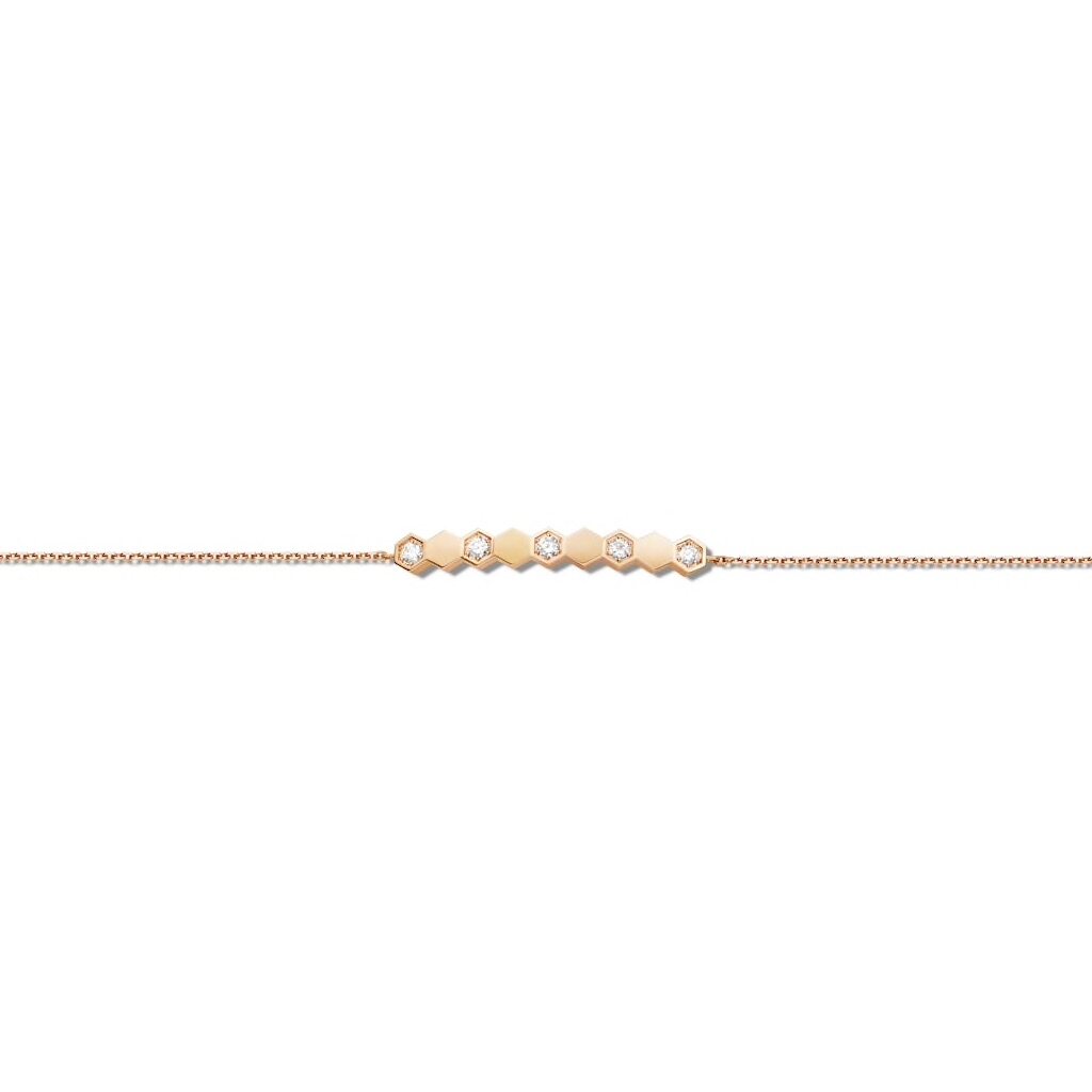 Chaumet Bee My Love 18K 玫瑰金鑽石手鏈 Chaumet Bee My Love 18K 玫瑰金鑽石手鏈
